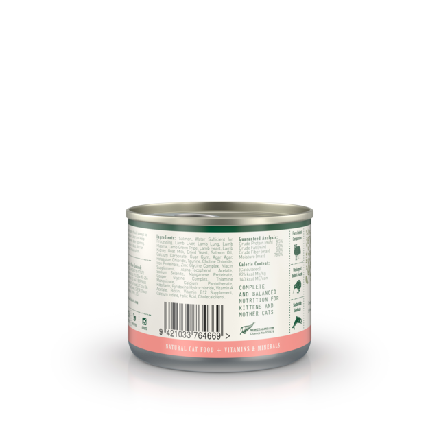 Zealandia Kitten & Mama Salmon Mousse Pate Wet Cat Food - Product Image 8
