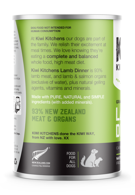 Kiwi Kitchens Lamb Wet Dog Food - Product Image 19