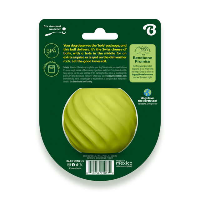 Benebone Bounce Ball Dog Toy - Product Image 1