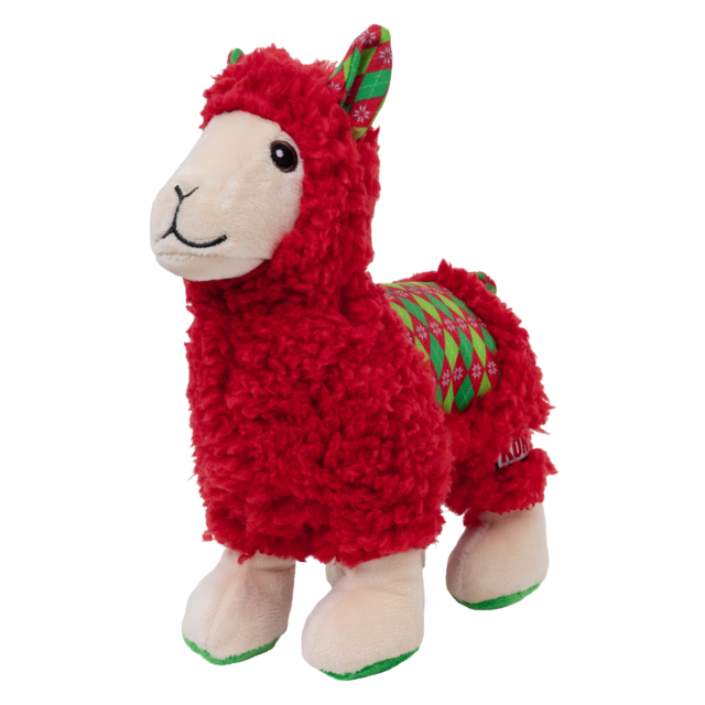 KONG Holiday Sherps Llama Dog Toy - Product Image
