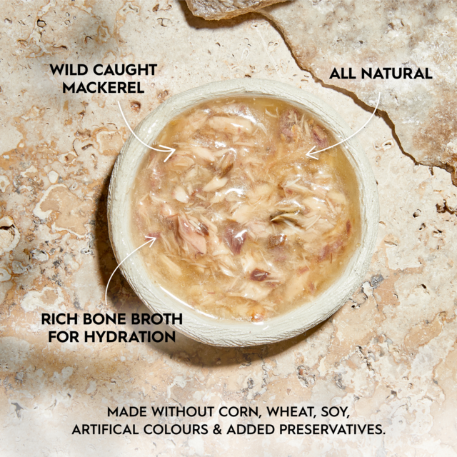 Trilogy Mackerel in Bone Broth Adult Wet Cat Food - Product Image 4