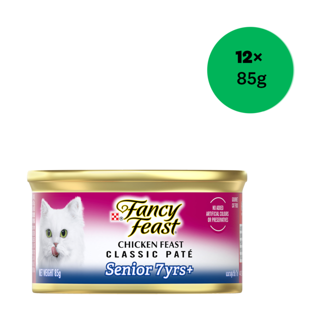 wet cat food fancy feast classic beef