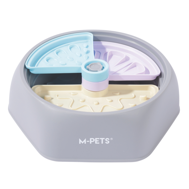M-PETS Level Up Non-Slip Slow Feeder Bowl - Product Image