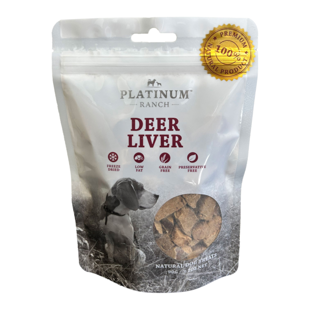Platinum Ranch Deer Liver Dog Treats - Product Image
