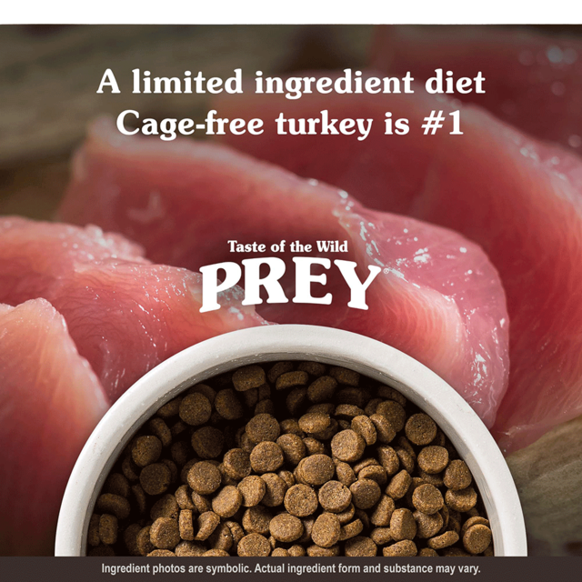 Taste of the Wild PREY Turkey Limited Ingredient Dry Dog Food - Product Image 1