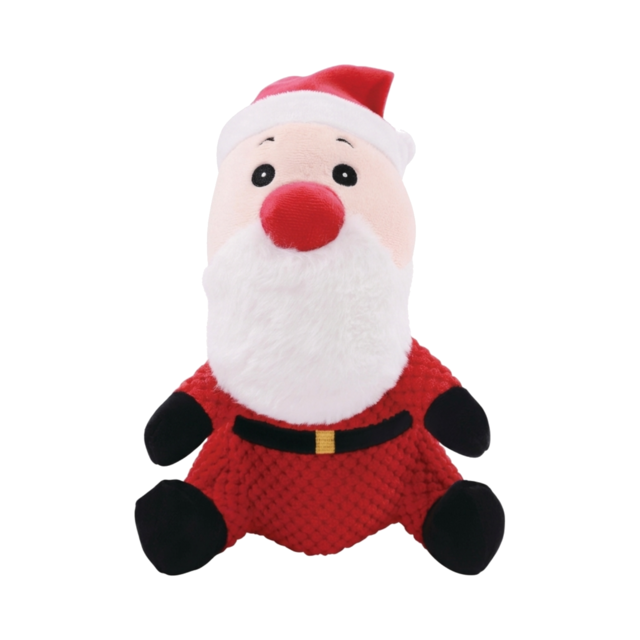 M-PETS Christmas Santa Claus Dog Plush Toy - Product Image