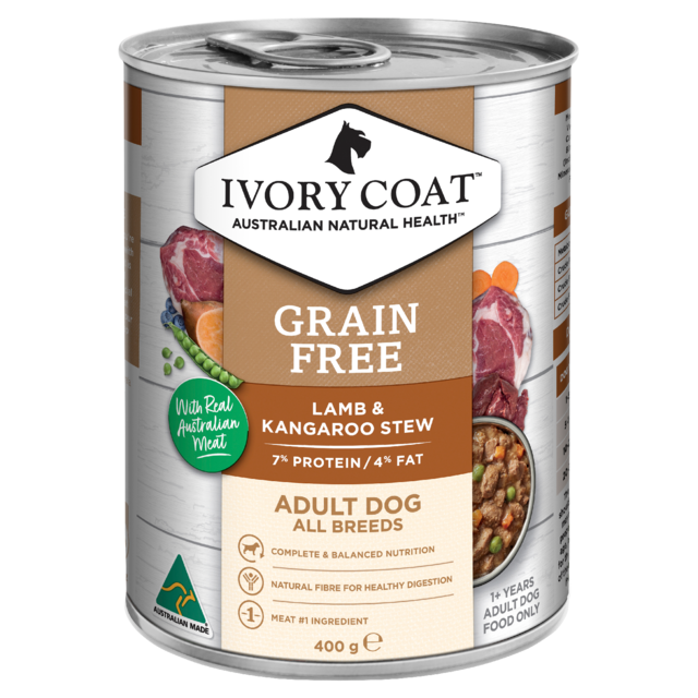 Ivory Coat Grain Free Lamb & Kangaroo Stew Adult Wet Dog Food - Product Image 10