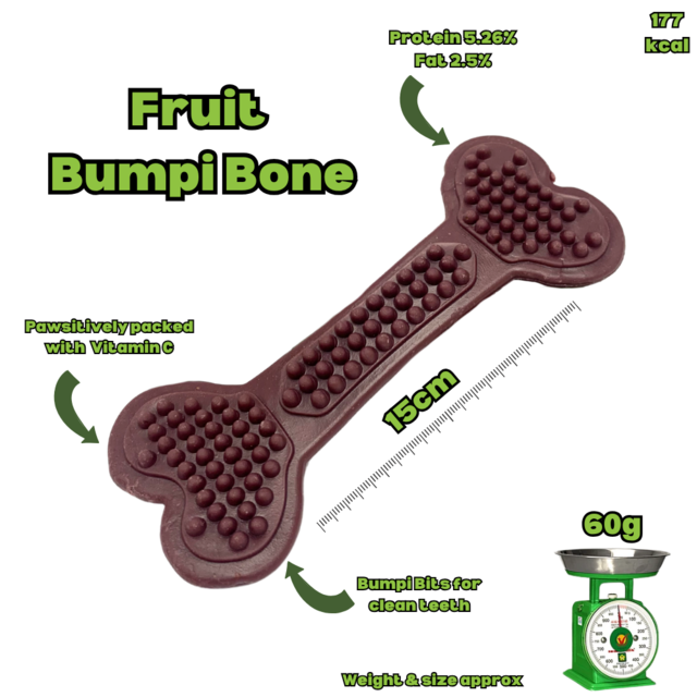 Mak's Patch Mixed Fruit Bumpi Bone Dog Treats - Product Image 2