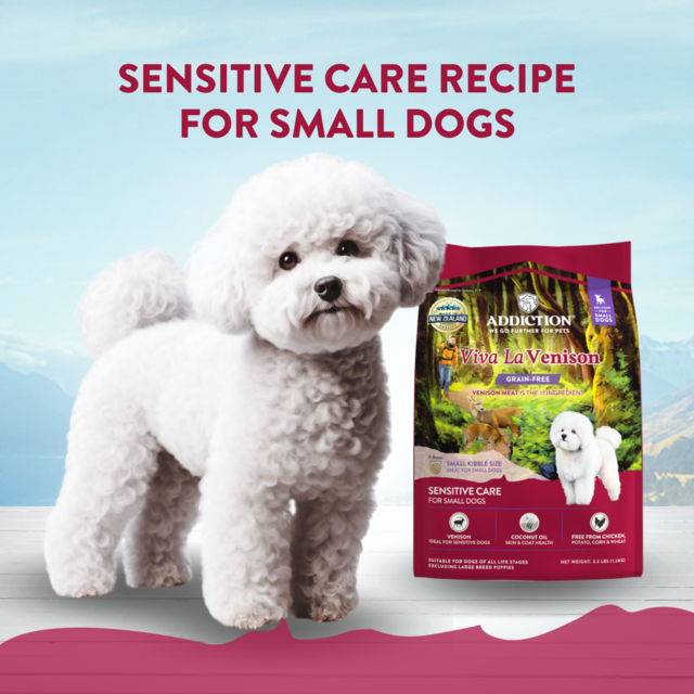 Addiction Grain-Free Viva La Venison Sensitive Care Small Breed Dry Dog Food - Product Image 1