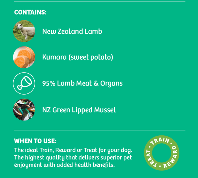 Earthz Pet BOOST+ Lamb & Sweet Potato Air Dried Dog Treats - Product Image 2