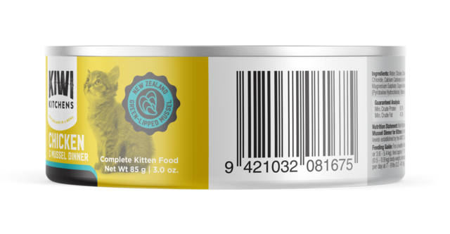 Kiwi Kitchens Chicken & Mussel Kitten Wet Cat Food - Product Image 17