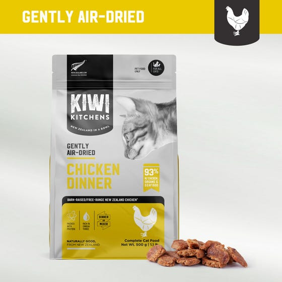 Kiwi Kitchens Chicken Air Dried Cat Food - Product Image 2
