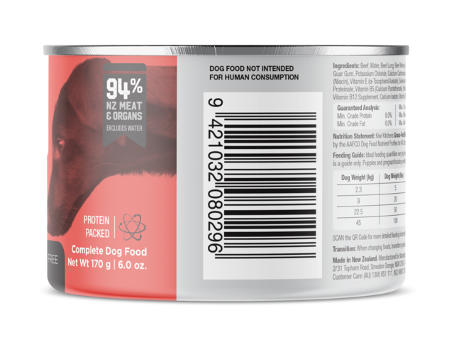 Kiwi Kitchens Beef Wet Dog Food - Product Image 16