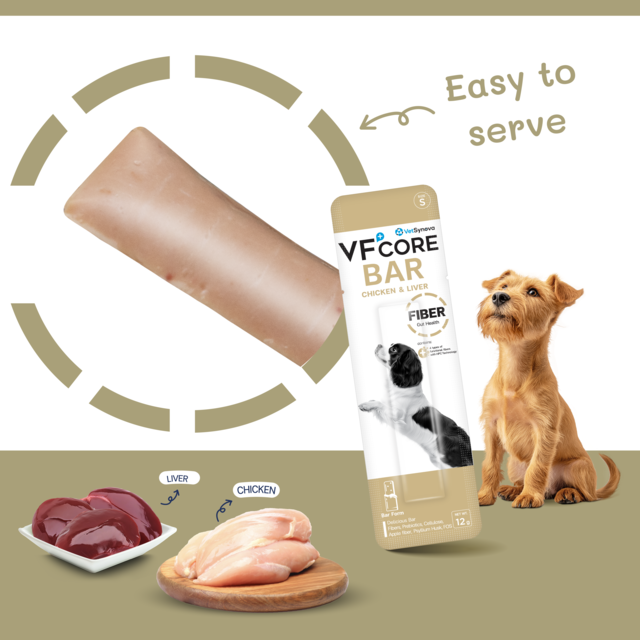VetSynova VF+ Core Bar Fiber Gut Health Dog Supplement - Product Image 2