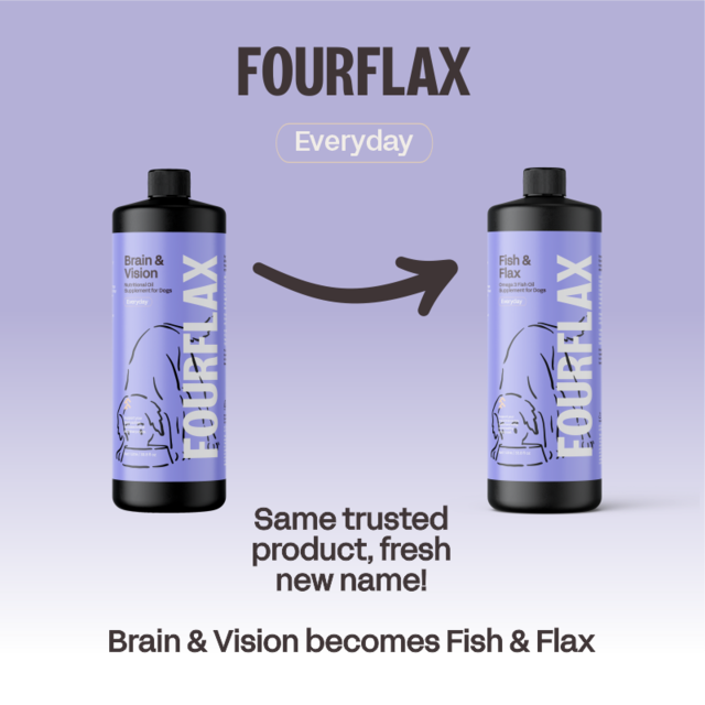 Fourflax Fish & Flax Oil Supplement for Dogs - Product Image