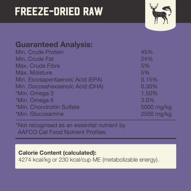 Kiwi Kitchens Venison & Tuna Freeze Dried Cat Food - Product Image 11