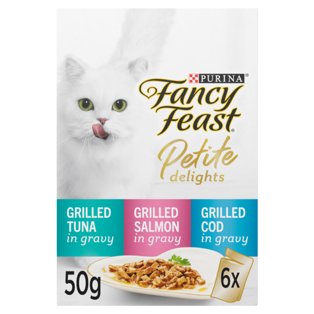 Fancy Feast Petite Delights Tuna Salmon & Cod Variety Pack Wet Cat Food - Product Image 8