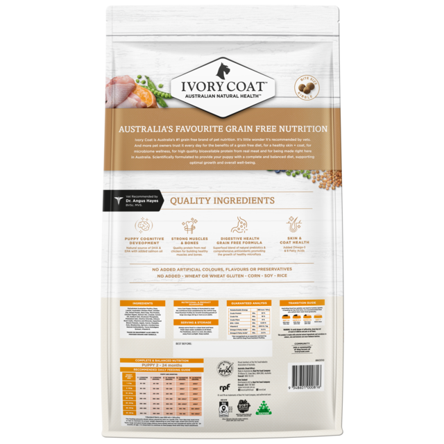 Ivory Coat Grain Free Puppy Chicken Dry Dog Food - Product Image 13