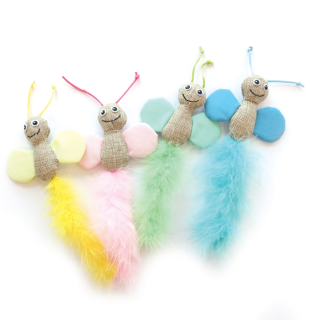 M-PETS Glow in the Dark Butterfly Cat Chaser Toy - Product Image 1