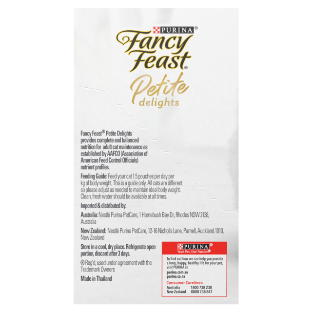 Fancy Feast Petite Delights Tuna Salmon & Cod Variety Pack Wet Cat Food - Product Image 6