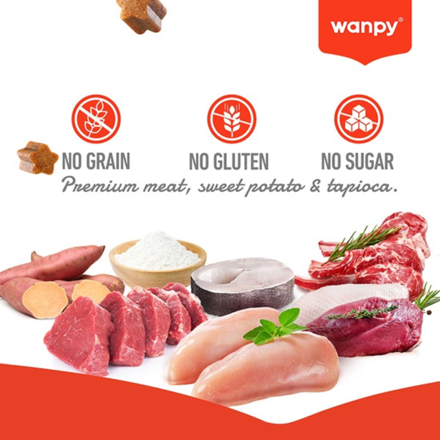 Wanpy Training Bites Pollock Dog Treats - Product Image 2