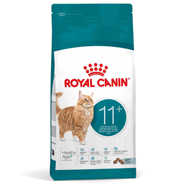 Royal Canin Ageing 11+ Senior Dry Cat Food bag