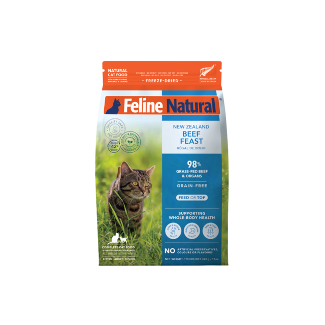 Feline Natural Beef Feast Freeze Dried Cat Food - Product Image 1