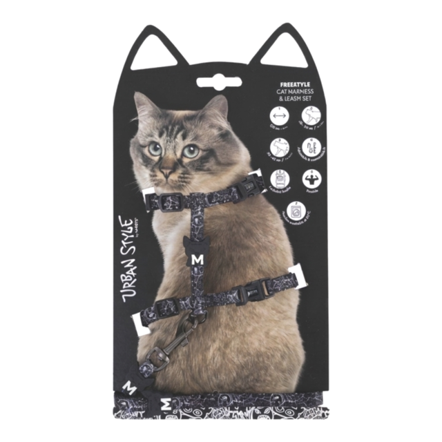 M-PETS Urban Freestyle Cat Harness and Leash Set - Product Image 7