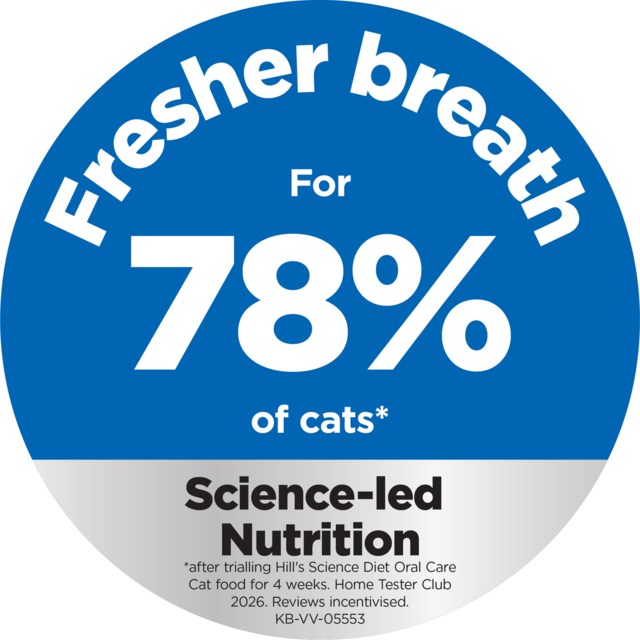 Hill's Science Diet Adult Oral Care Chicken Dry Cat Food - Product Image 3