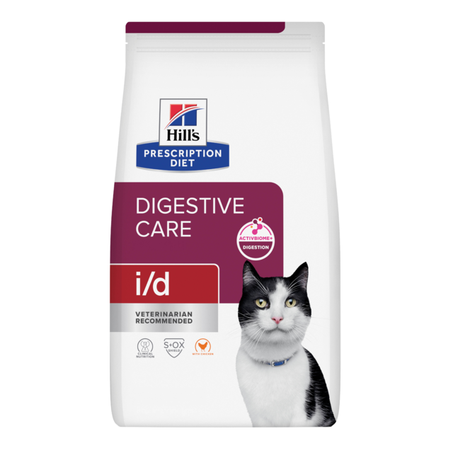 Hill's Prescription Diet i/d Digestive Care Dry Cat Food - Product Image 1
