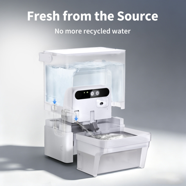 PETKIT EverSweet Ultra with Camera Pet Water Fountain White - Product Image 1