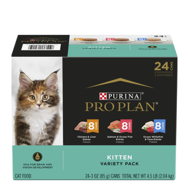 Pro Plan Kitten Variety Pack Wet Cat Food - Product Image
