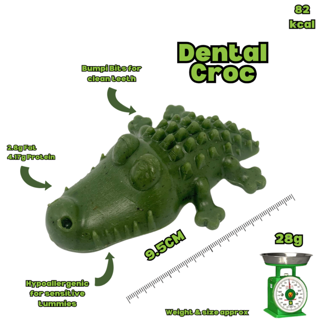 Mak's Patch Dental Crocodile Dog Treats - Product Image 2