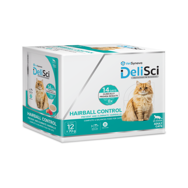 VetSynova DeliSci Hairball Control Mousse Wet Cat Food - Product Image 7