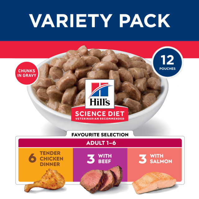 Hill's Science Diet Adult Favourites Selection Wet Cat Food Variety Pack - Product Image 2