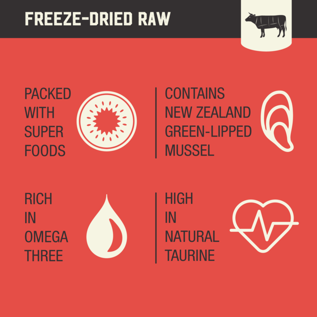Kiwi Kitchens Beef Freeze Dried Dog Food - Product Image 5
