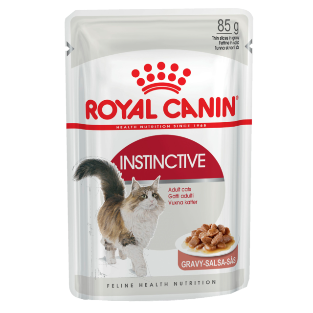 Royal Canin Instinctive Adult in Gravy Wet Cat Food - Product Image