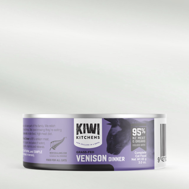 Kiwi Kitchens Venison Wet Cat Food - Product Image 1