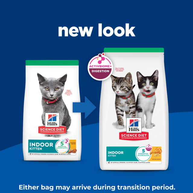 Hill's Science Diet Kitten Indoor Dry Cat Food - Product Image