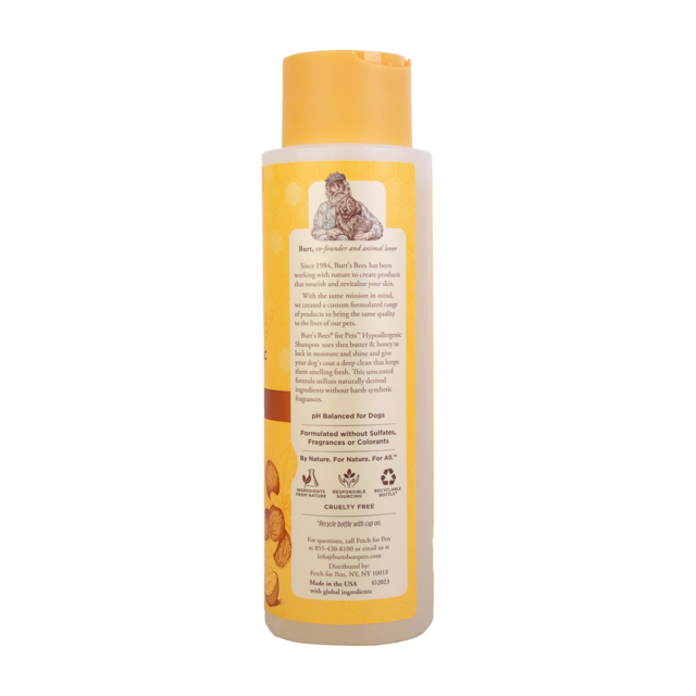 Burt's Bees Shea Butter and Honey Hypoallergenic Dog Shampoo - Product Image 2