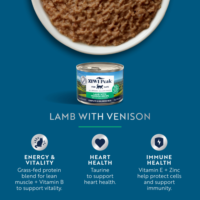 ZIWI Peak Lamb & Venison Wet Cat Food - Product Image 7
