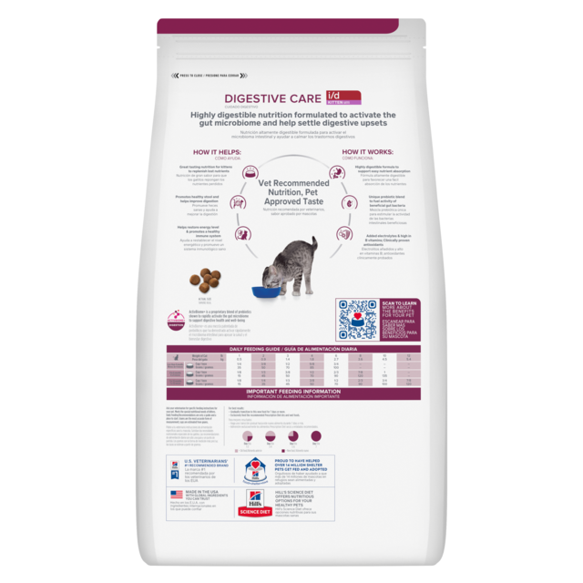 Hill's Prescription Diet i/d Digestive Care Kitten Dry Cat Food - Product Image 1