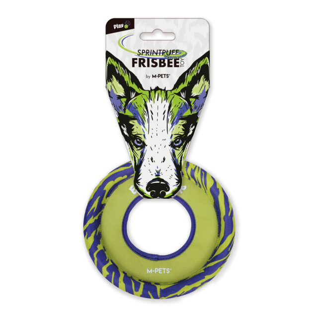 M-PETS Sprintpuff Floatable Frisbee Dog Fetch Toy - Product Image