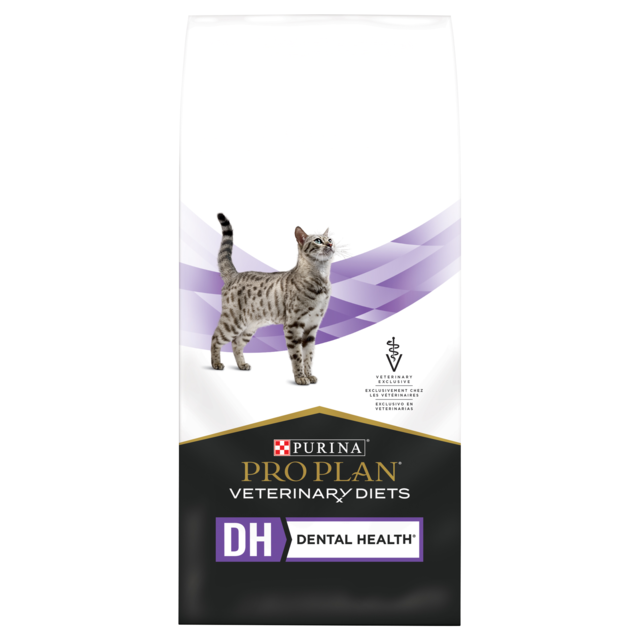 PRO PLAN Veterinary Diet Feline DH Dental Health Dry Cat Food - Product Image