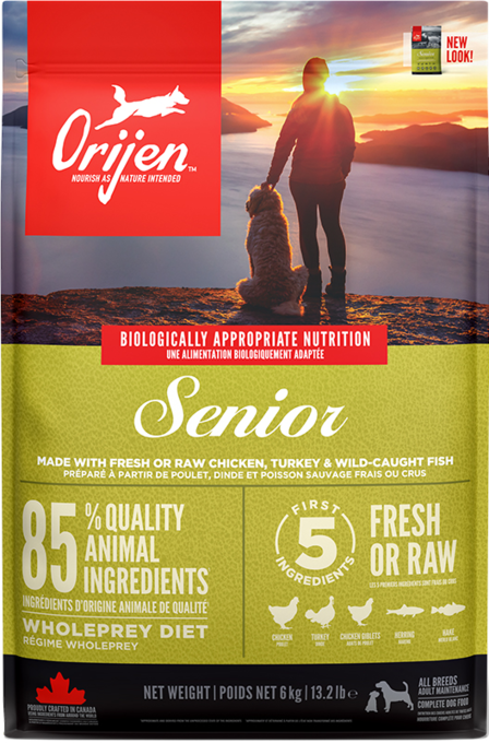 Orijen Senior Dry Dog Food - Petdirect