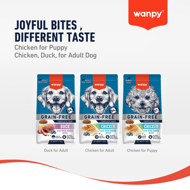 Wanpy Grain Free Adult Duck Recipe Dry Dog Food - Product Image 8
