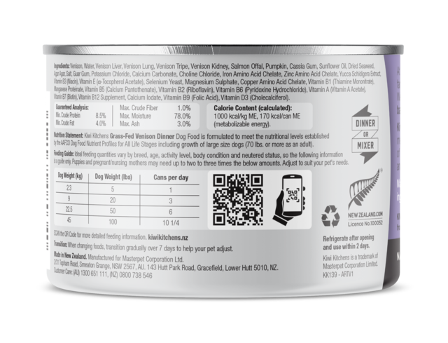 Kiwi Kitchens Venison Wet Dog Food - Product Image 16