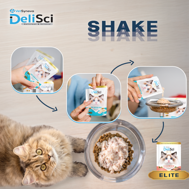 VetSynova DeliSci Elite Salmon Sovereign Mousse Wet Cat Food Topper - Product Image 4