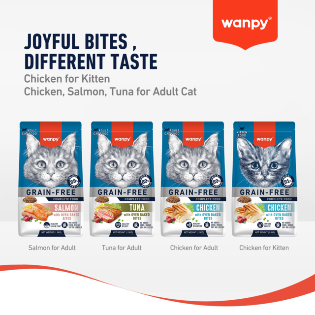 Wanpy Grain Free Adult Chicken Recipe Dry Cat Food - Product Image 8