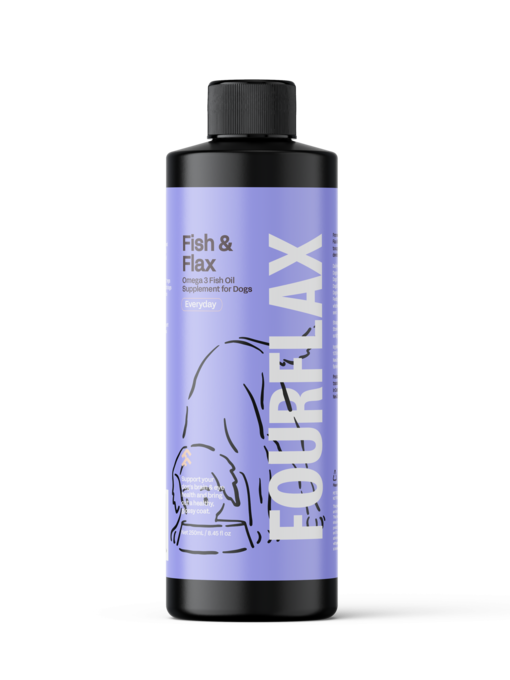 Fourflax Fish & Flax Oil Supplement for Dogs - Product Image